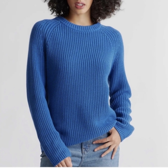 Quince Sweaters - Quince • Organic Cotton Fisherman Crew Sweater
